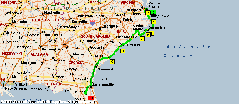 Map Of Va And North Carolina - Maping Resources